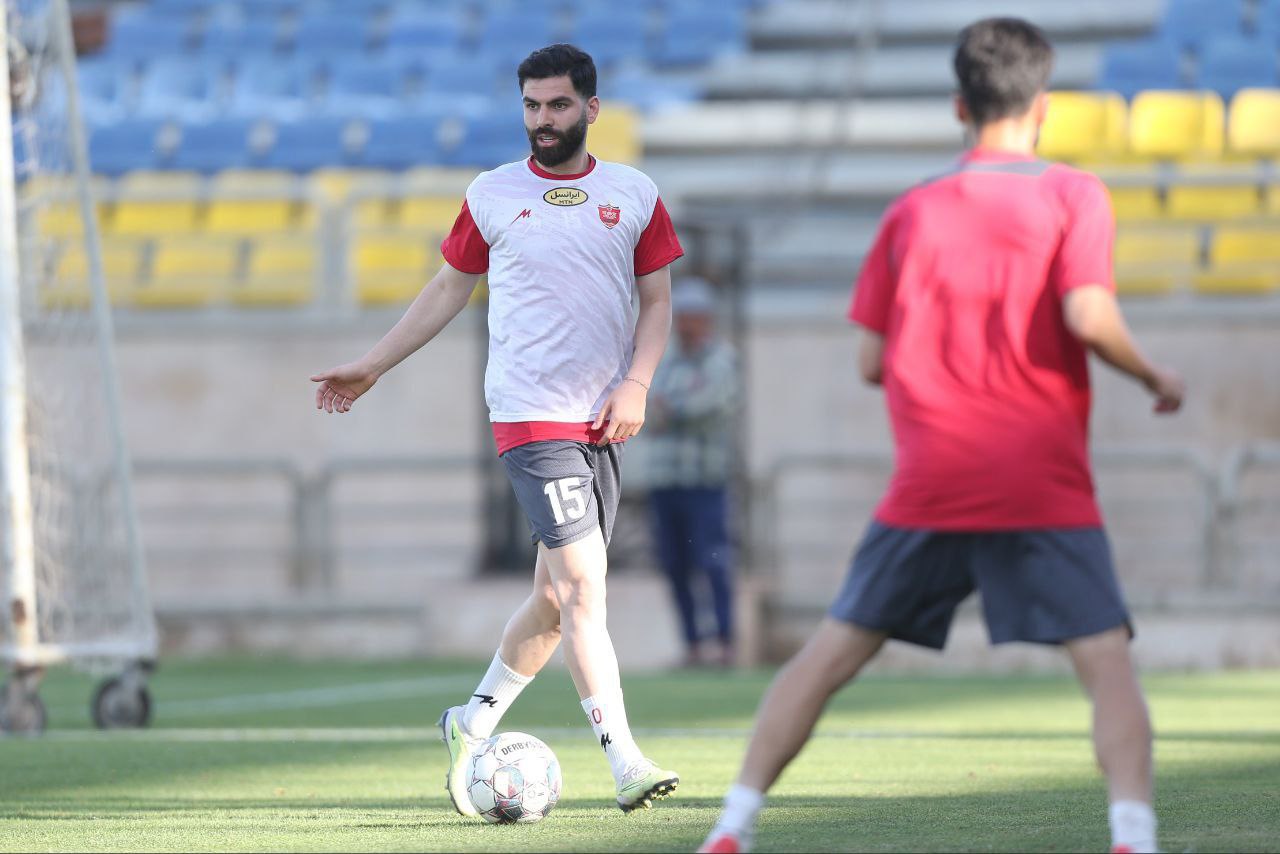 یاسین سلمانی-تمرین پرسپولیس