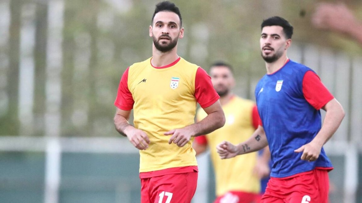 سعید عزت اللهی و احمد نوراللهی در اردوی تیم ملی ایران