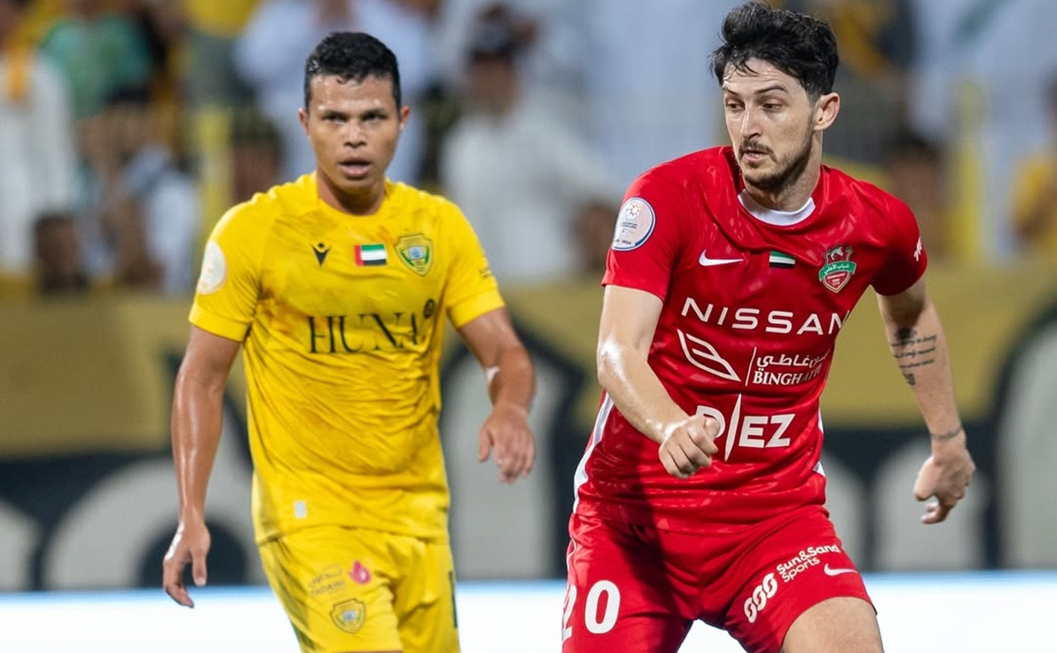 سردار آزمون مهاجم شباب الاهلی