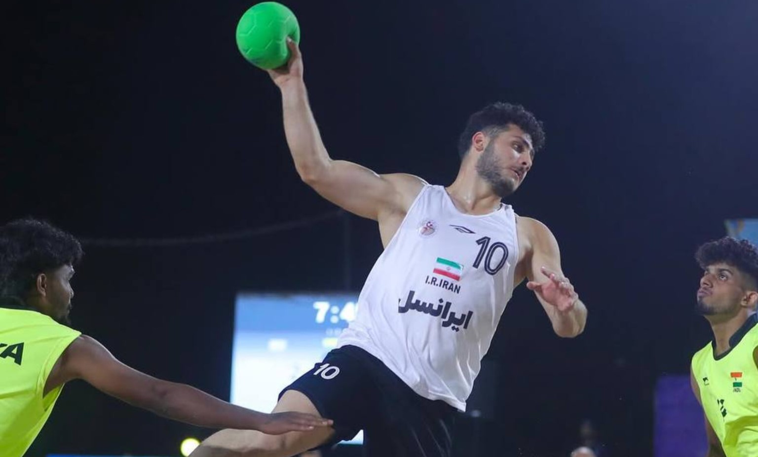 تیم ملی هندبال ساحلی ایران - مقدماتی جام ملت های هندبال ساحلی