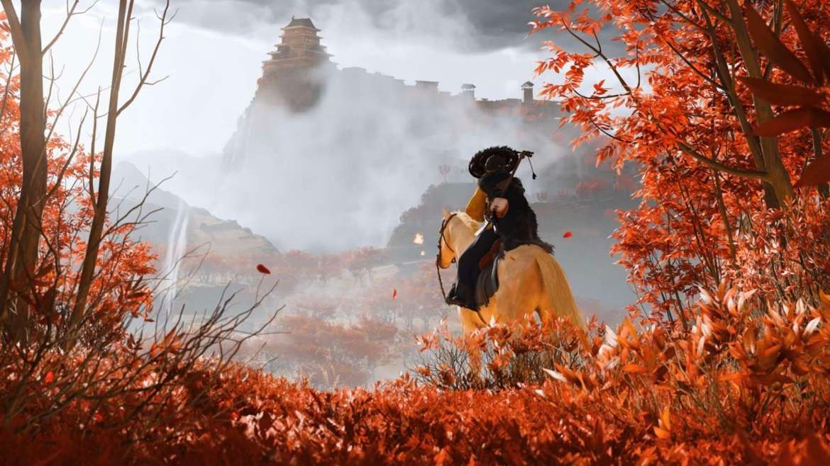 شخصیت آتسو در بازی Ghost of Yotei